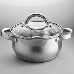 Кастрюля Webber BE-144/2 2,8 л (серебристый)