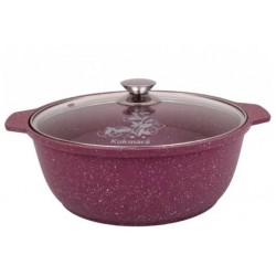 Кастрюля-жаровня Kukmara Trendy style ж41tsm 4 л (фиолетовый)