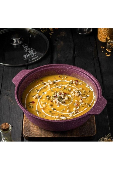 Кастрюля-жаровня Kukmara Trendy style ж41tsm 4 л (фиолетовый) 7