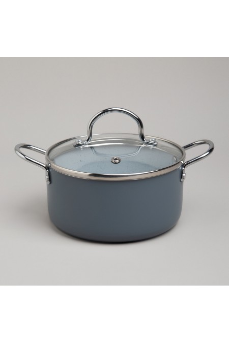 Кастрюля Agness 906-263 1.35 л (синий) 