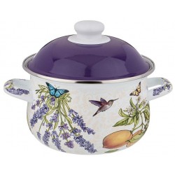 Кастрюля Agness 934-546 2 л (прованс лимоны)