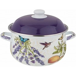 Кастрюля Agness 934-548 3.6 л (прованс лимоны)