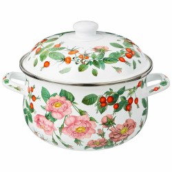 Кастрюля Agness 934-573 3.6 л (шиповник)
