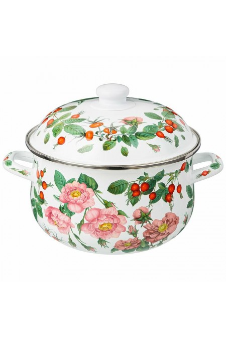Кастрюля Agness 934-573 3.6 л (шиповник) 