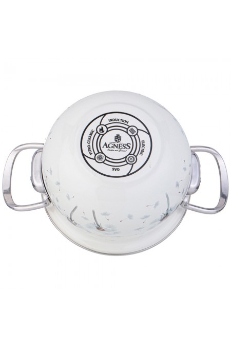 Кастрюля Agness Dandelion 943-055 1.5 л (одуванчик) 1