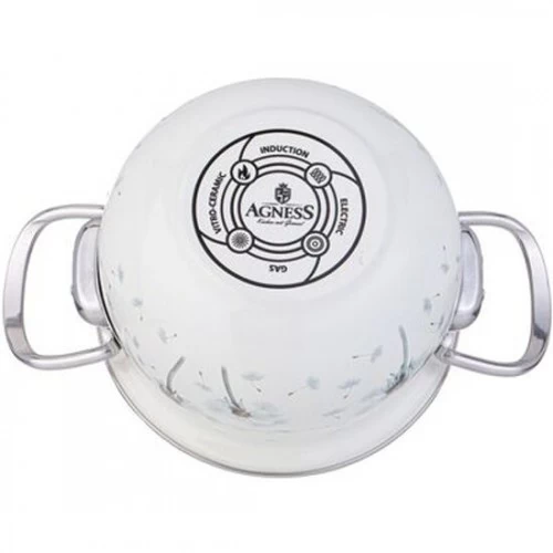 Кастрюля Agness Dandelion 943-055 1.5 л (одуванчик) 2
