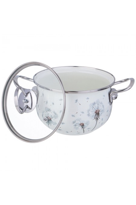 Кастрюля Agness Dandelion 943-056 2 л (одуванчик) 2
