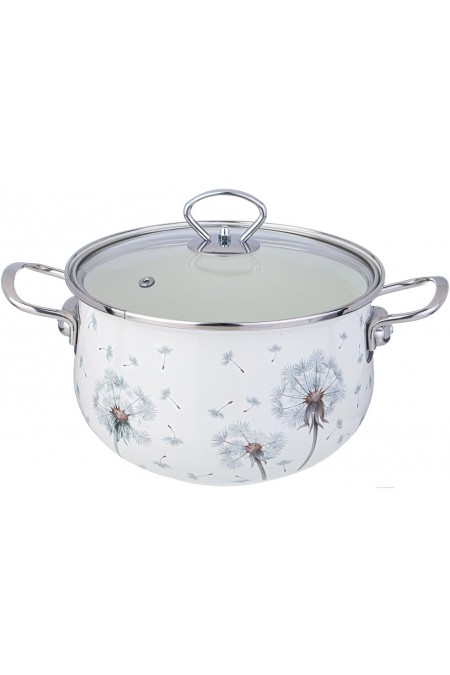 Кастрюля Agness Dandelion 943-058 3.8 л (одуванчик) 