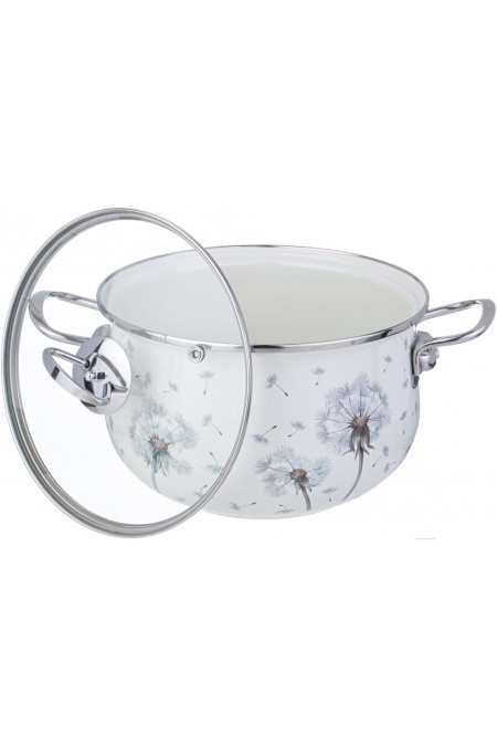 Кастрюля Agness Dandelion 943-058 3.8 л (одуванчик) 1