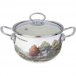 Кастрюля Agness Family House 943-066 2 л (белый)