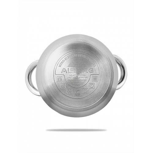 Кастрюля Alberg AL-2105 8 л (серебристый) 4