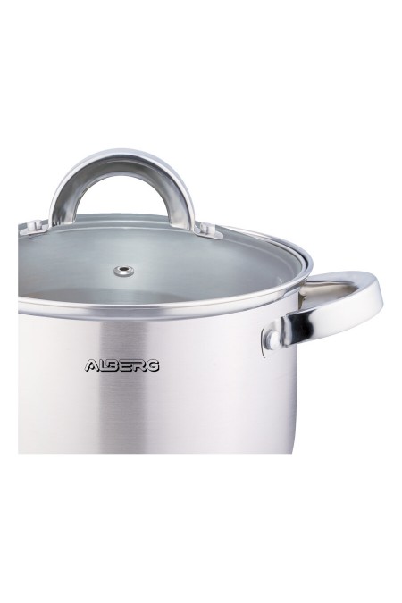 Кастрюля Alberg AL-2121 4 л (серебристый) 1