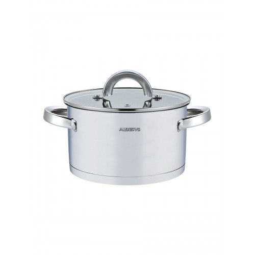 Кастрюля Alberg AL-2127 3.6 л (серебристый) 