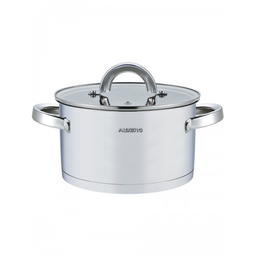 Кастрюля Alberg AL-2130 7.6 л (серебристый) 