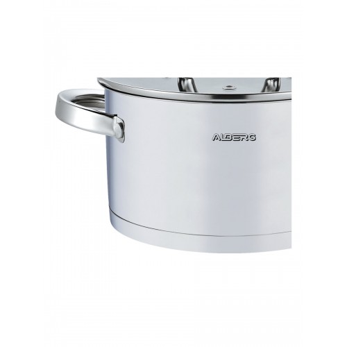 Кастрюля Alberg AL-2130 7.6 л (серебристый) 1
