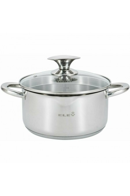 Кастрюля Eley RW0813-24C 5.5 л (серебристый) 