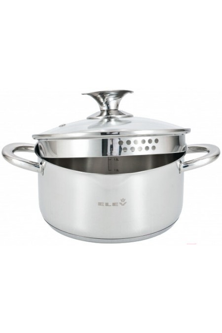 Кастрюля Eley RW0813-24C 5.5 л (серебристый) 3