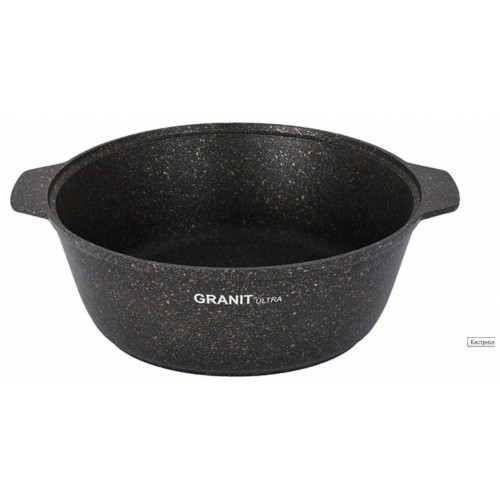 Кастрюля-жаровня Kukmara Granit Ultra Original жго52а 5 л (черный) 6