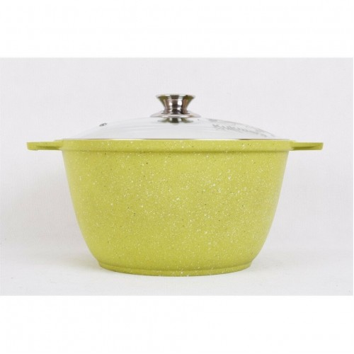 Кастрюля-жаровня Kukmara Trendy style 4 л (лайм) 4