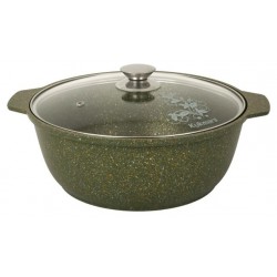 Кастрюля-жаровня Kukmara Trendy style ж41tsml 4 л (малахит)