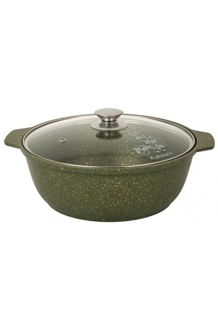 Кастрюля-жаровня Kukmara Trendy style ж41tsml 4 л (малахит) 