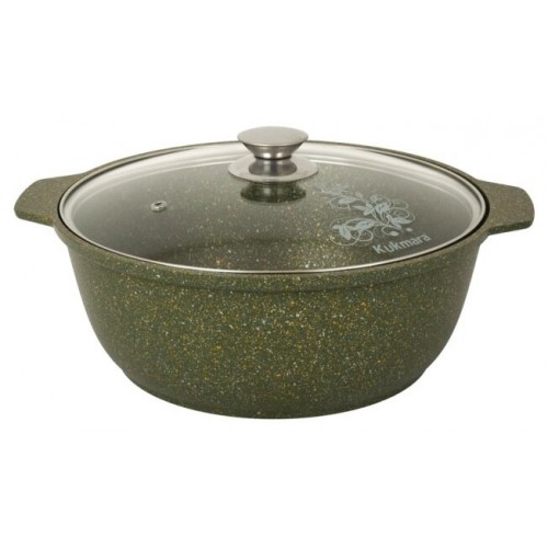 Кастрюля-жаровня Kukmara Trendy style ж41tsml 4 л (малахит) 
