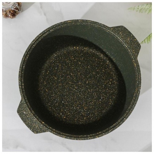 Кастрюля-жаровня Kukmara Trendy style ж41tsml 4 л (малахит) 1