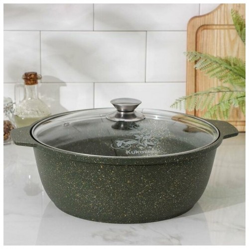 Кастрюля-жаровня Kukmara Trendy style ж41tsml 4 л (малахит) 3