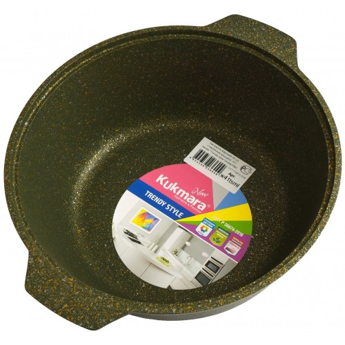 Кастрюля-жаровня Kukmara Trendy style ж41tsml 4 л (малахит) 7