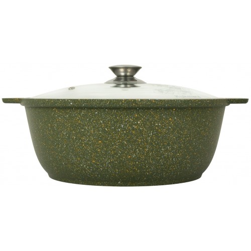 Кастрюля-жаровня Kukmara Trendy style ж41tsml 4 л (малахит) 8