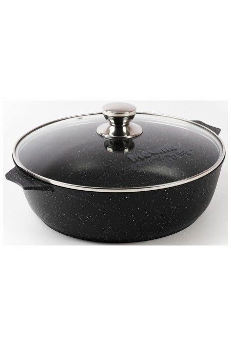 Кастрюля-жаровня Мечта Гранит Black 35802 5 л (черный) 