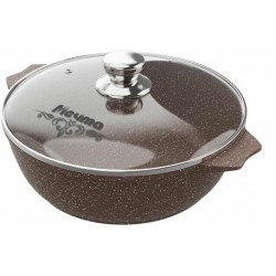 Кастрюля-жаровня Мечта Гранит Brown 33806 3 л (коричневый)