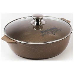 Кастрюля-жаровня Мечта Гранит Brown 34806 4 л (коричневый)