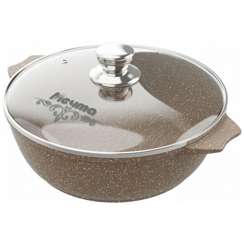 Кастрюля-жаровня Мечта Гранит Brown 34806 4 л (коричневый) 7