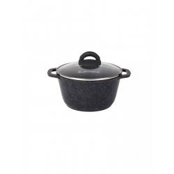 Кастрюля Kukmara Granit Black кгч25а 2.5 л (черный гранит)