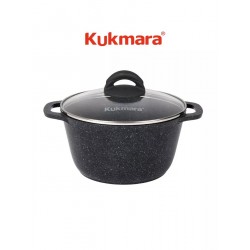 Кастрюля Kukmara Granit Black кгч35а 3.5 л (черный гранит)
