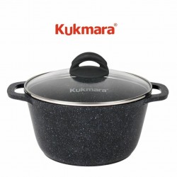 Кастрюля Kukmara Granit Black кгч45а 4.5 л (черный гранит)
