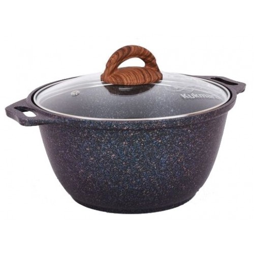 Кастрюля Kukmara Granit ultra кгг32а 3 л (синий) 