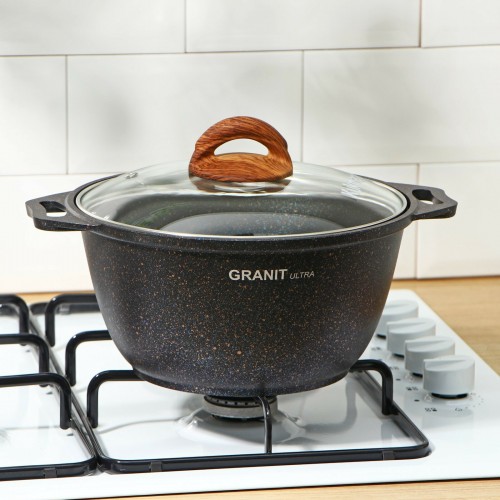 Кастрюля Kukmara Granit ultra кгг32а 3 л (синий) 9