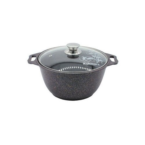 Кастрюля Kukmara Granit ultra кгг62а 6 л (синий) 5