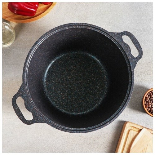 Кастрюля Kukmara Granit ultra кгг62а 6 л (синий) 7