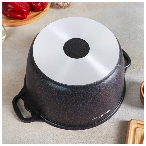 Кастрюля Kukmara Granit ultra кгг62а 6 л (синий) 8