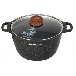 Кастрюля Kukmara Granit Ultra кго62а 6 л (черный)