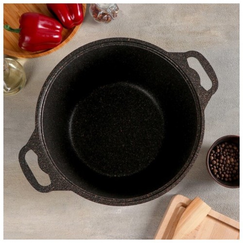 Кастрюля Kukmara Granit Ultra кго62а 6 л (черный) 1