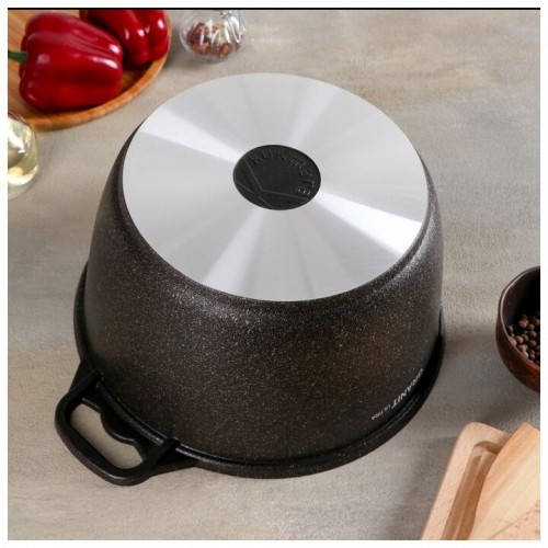 Кастрюля Kukmara Granit Ultra кго62а 6 л (черный) 2