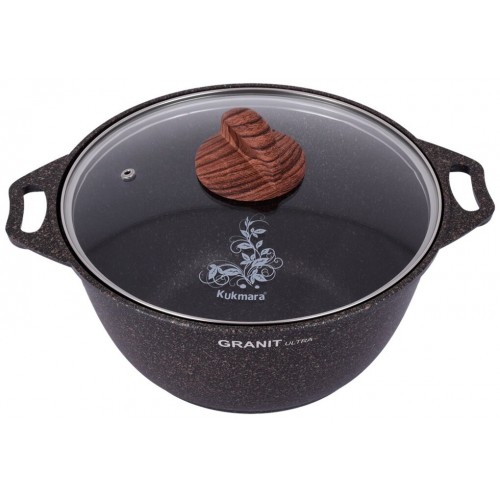 Кастрюля Kukmara кго32а 3 л (черный) 2