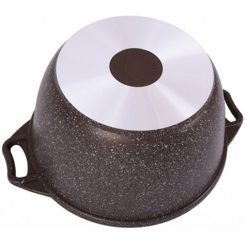 Кастрюля Kukmara кмк32а 3 л (кофейный мрамор) 9