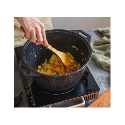 Кастрюля Kukmara КМТ32а 3 л (темный мрамор) 3