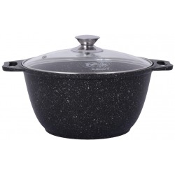 Кастрюля Kukmara КМТ42а 4 л (кофейный мрамор)