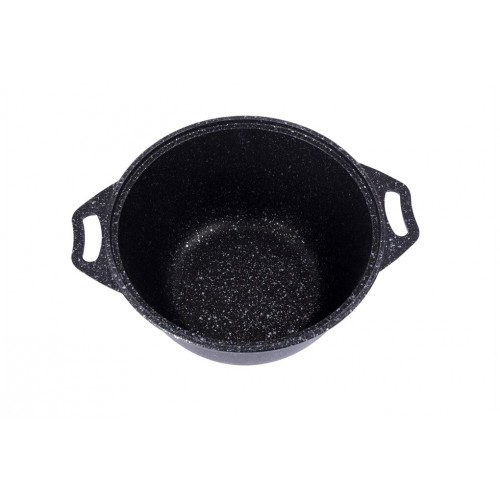 Кастрюля Kukmara КМТ42а 4 л (кофейный мрамор) 5